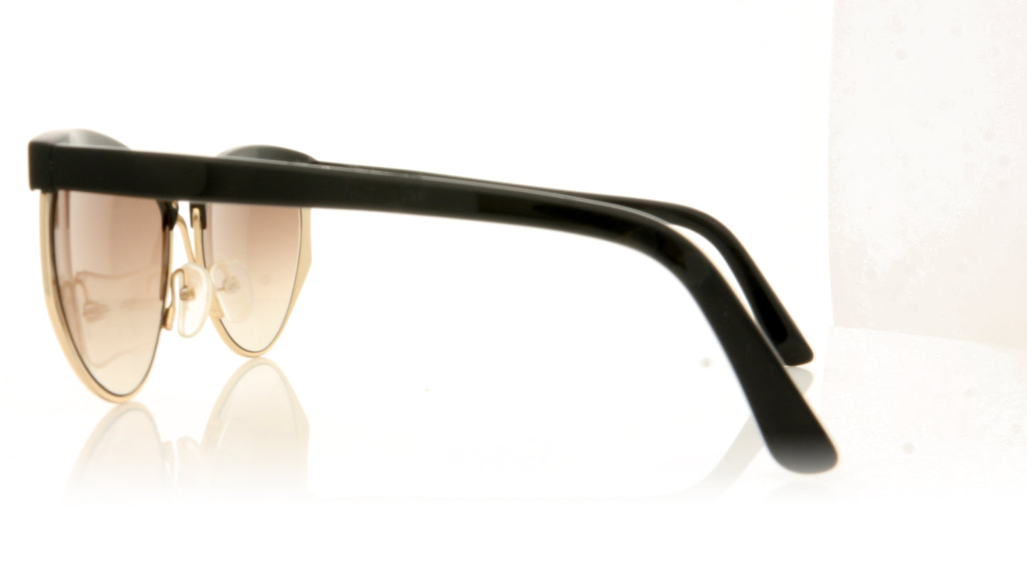 Cutler and Gross CG1201 Bronze Flash Bronze Flash Sunglasses - Side