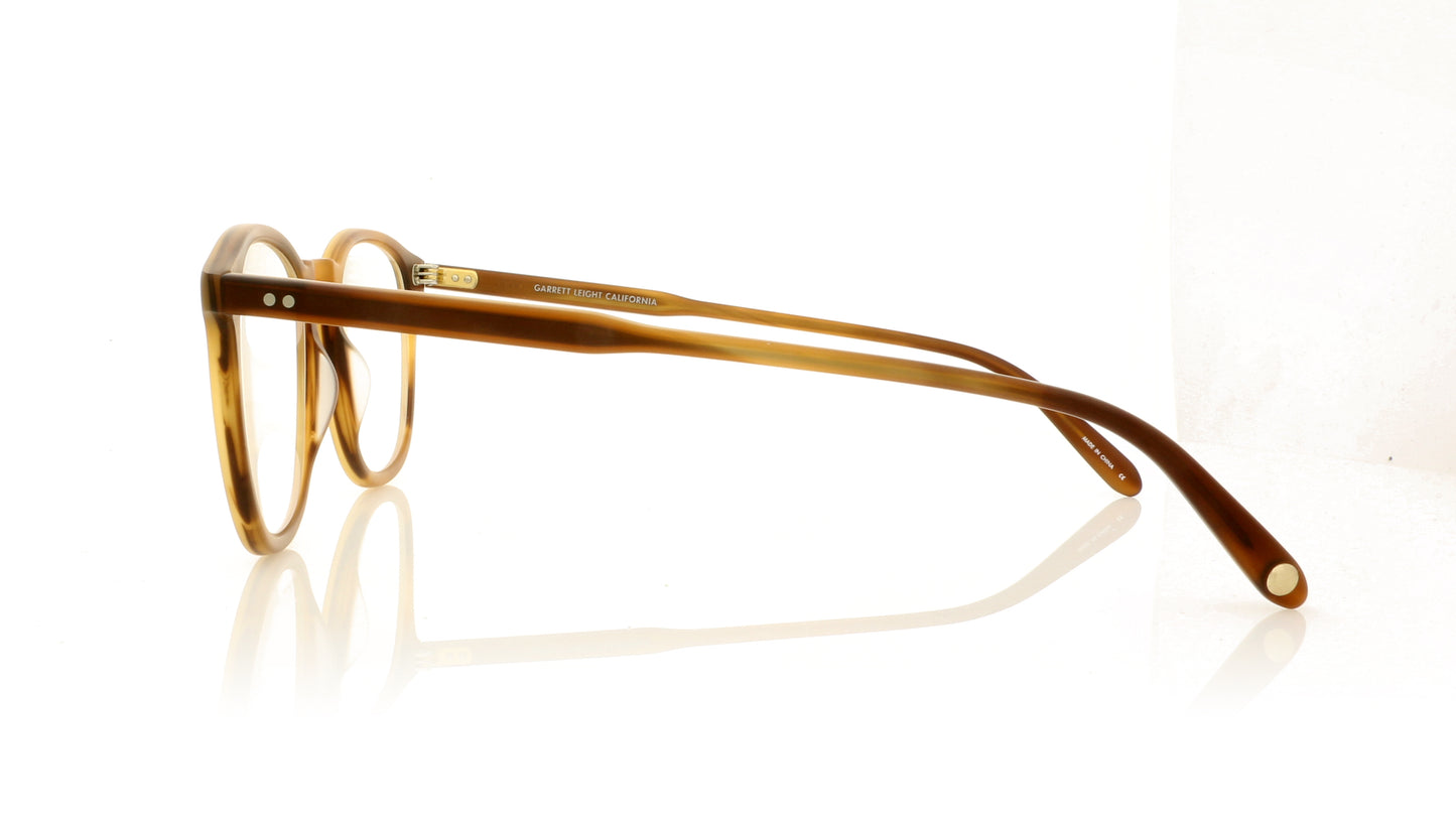 Garrett Leight Kinney 1007 MTD Matte True Demi Glasses - Side