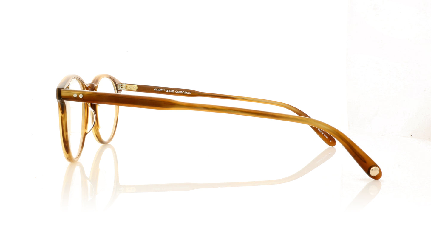 Garrett Leight Winward 1050 TD True Demi Glasses - Side