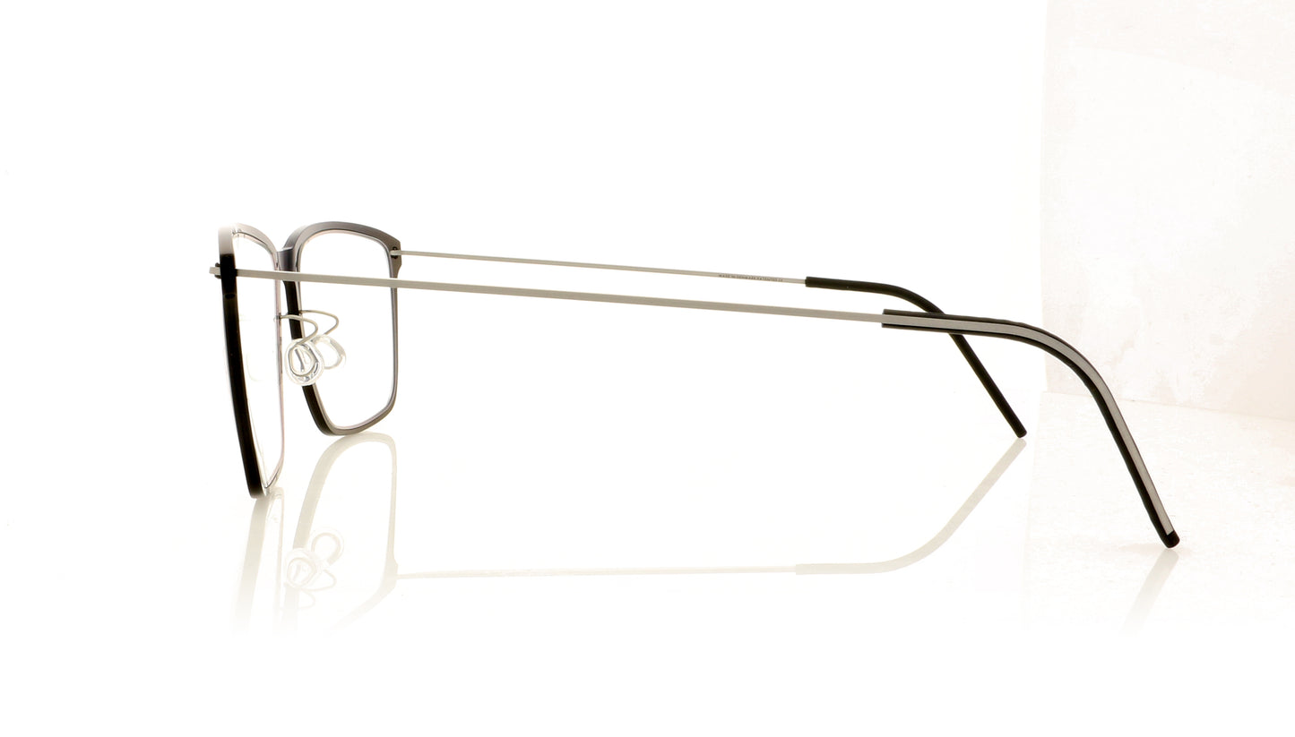 Lindberg n.o.w. titanium 6505 C06-T802-05 Blac Glasses - Side