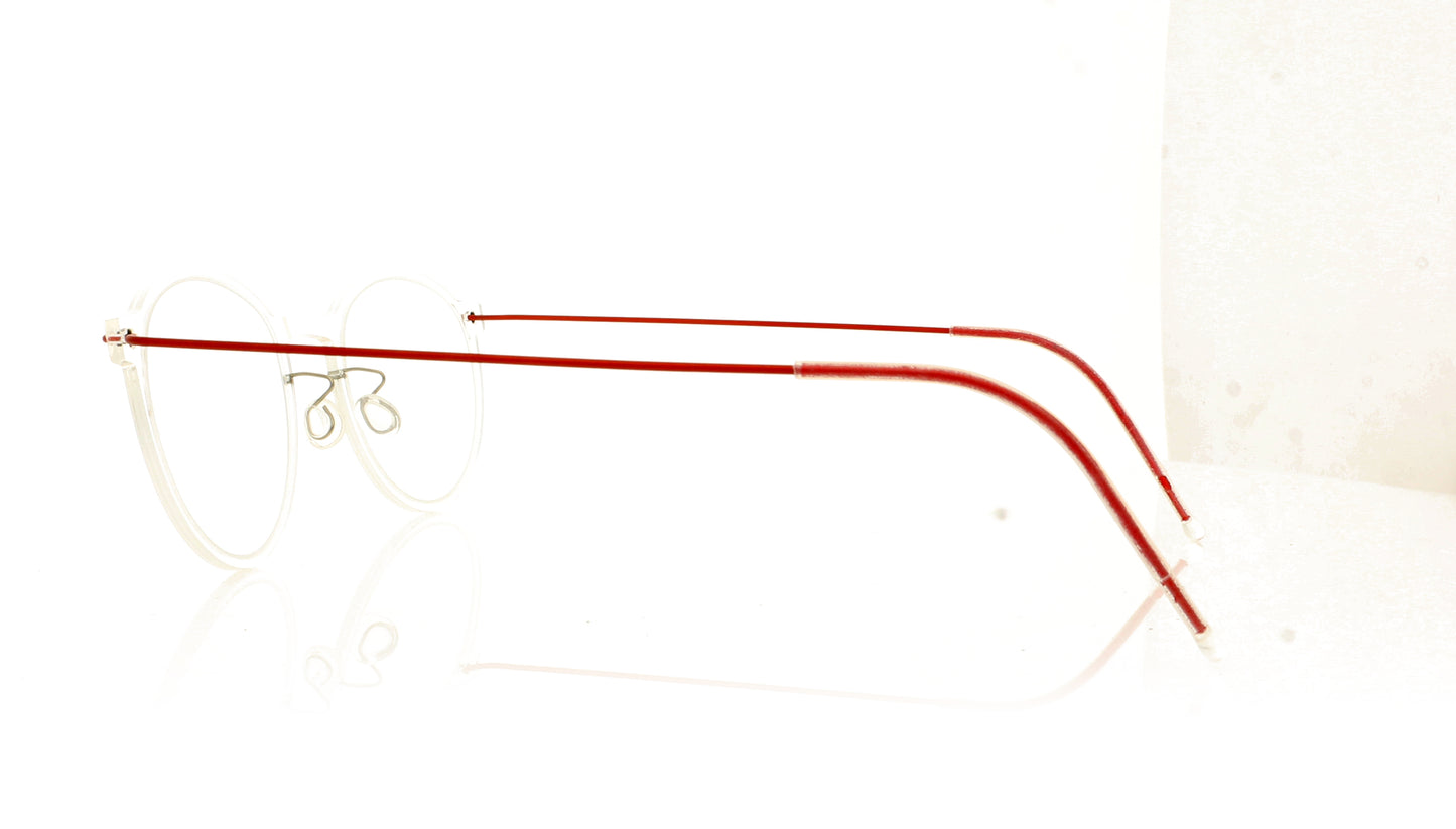 Lindberg n.o.w 6527 C01 U33 Clear Glasses - Side