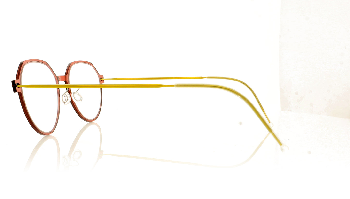 Lindberg n.o.w 6582 C04 T804 P35 Purple Glasses - Side