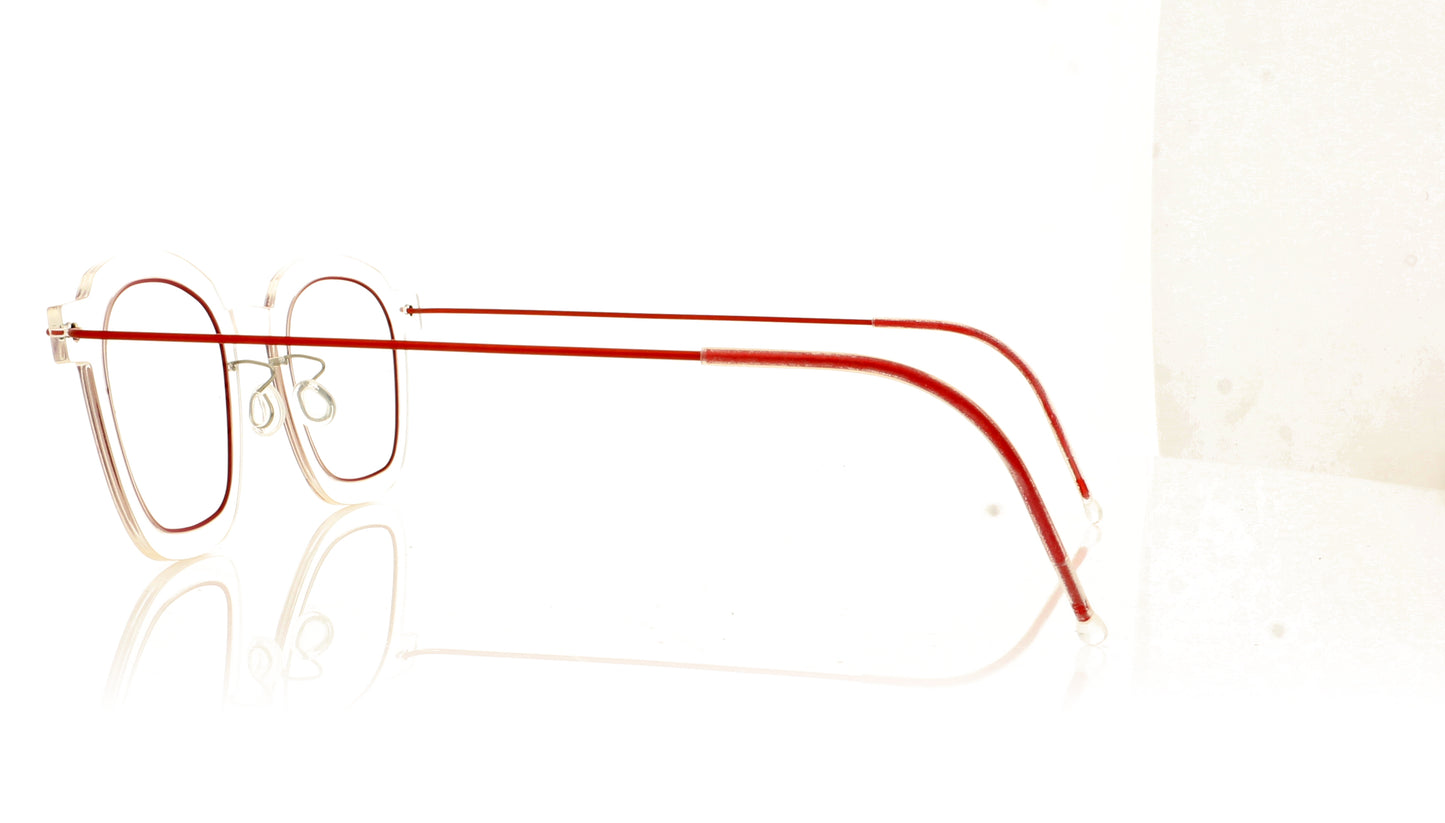 Lindberg n.o.w 6587 C01 U33 Clear Glasses - Side