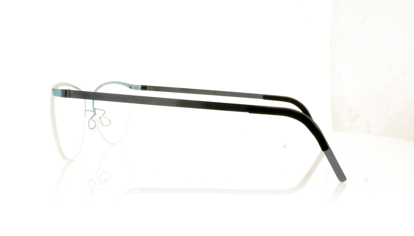 Lindberg Strip 7424 P30 PU16 Blue Glasses - Side