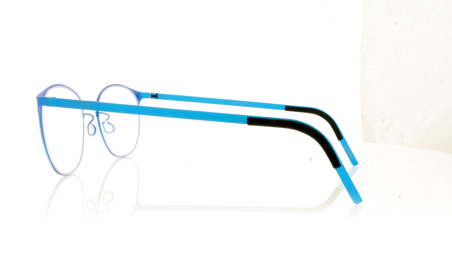 Lindberg Strip 9556 80 T415 Blue Glasses - Side