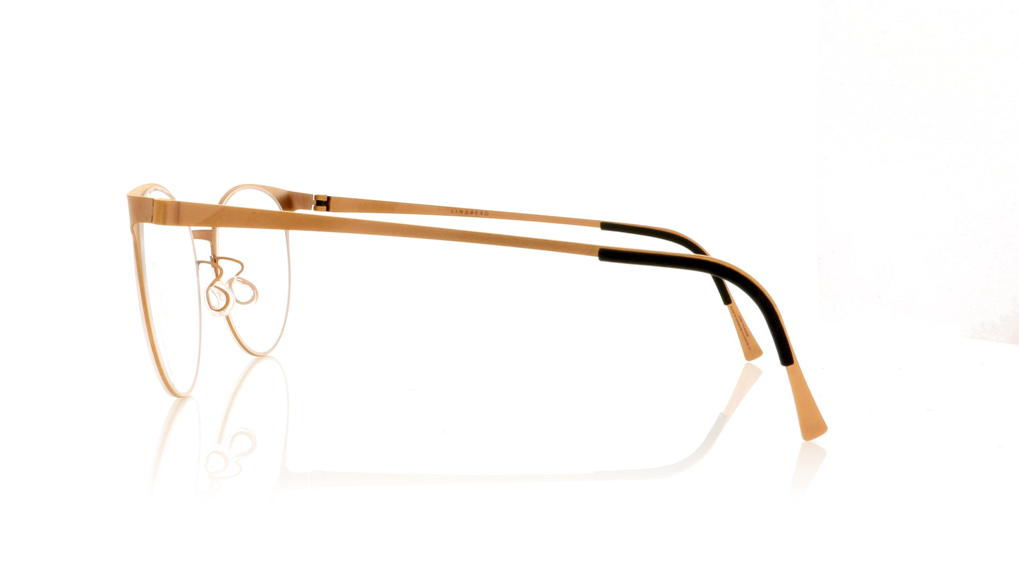 Lindberg 9620 U15 Rose Gold Glasses - Side