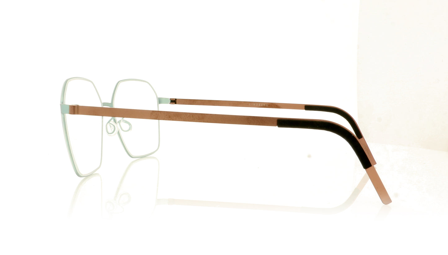 Lindberg Strip 9624 30/U12 Green Glasses - Side