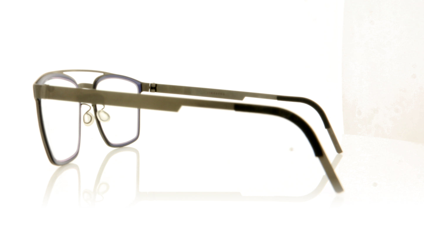 Lindberg Strip 9724 K199/U39 Blue Glasses - Side