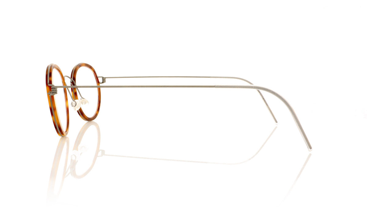 Lindberg Air titanium rim LEX K25M-10 Tortoiseshell Glasses - Side