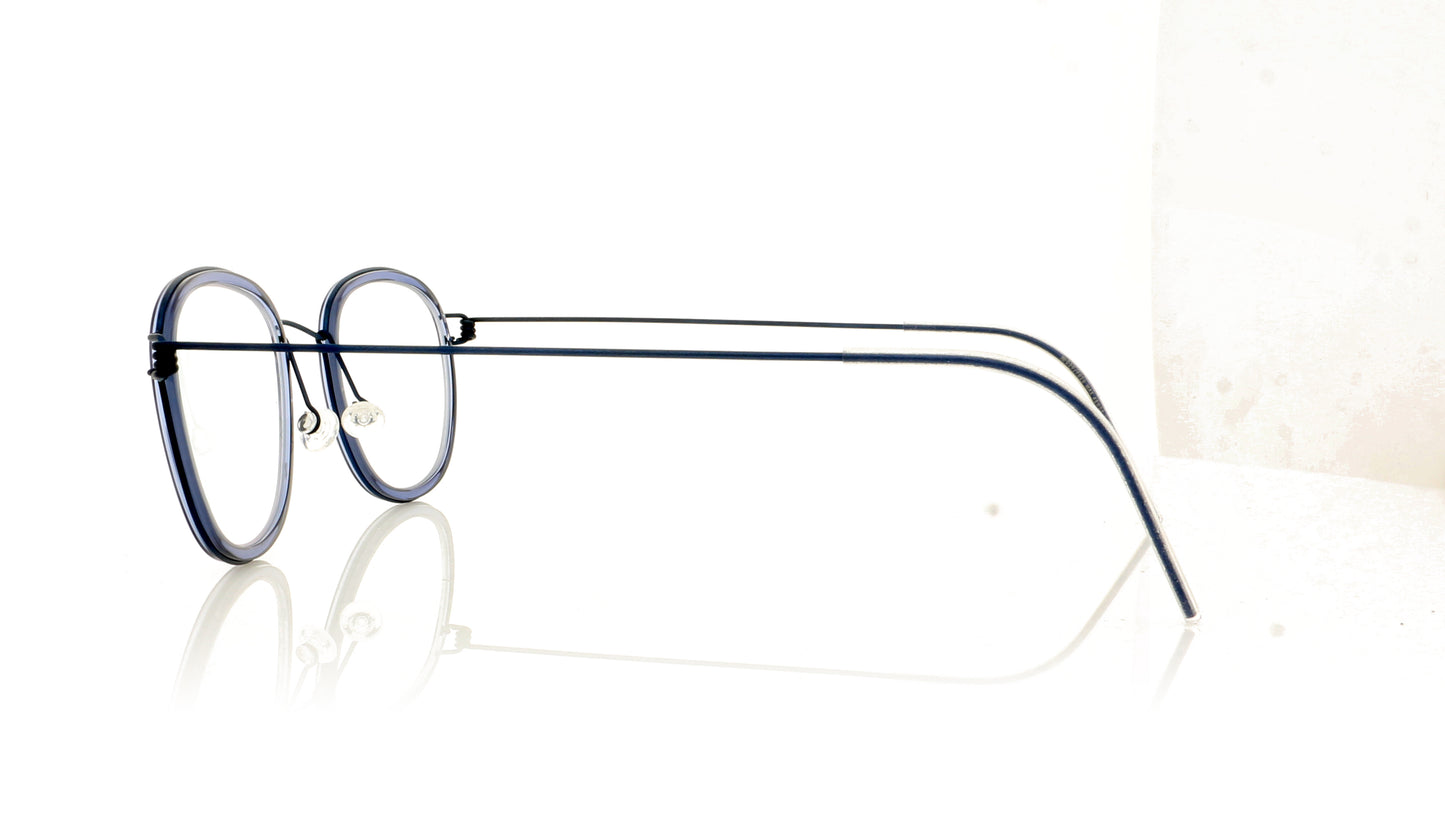 Lindberg Air Rim Max K160 U13 Blue Glasses - Side
