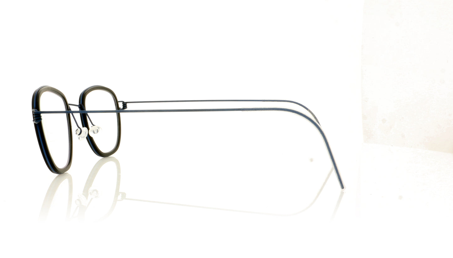 Lindberg Air Rim Niels K24M U13 Blue Glasses - Side
