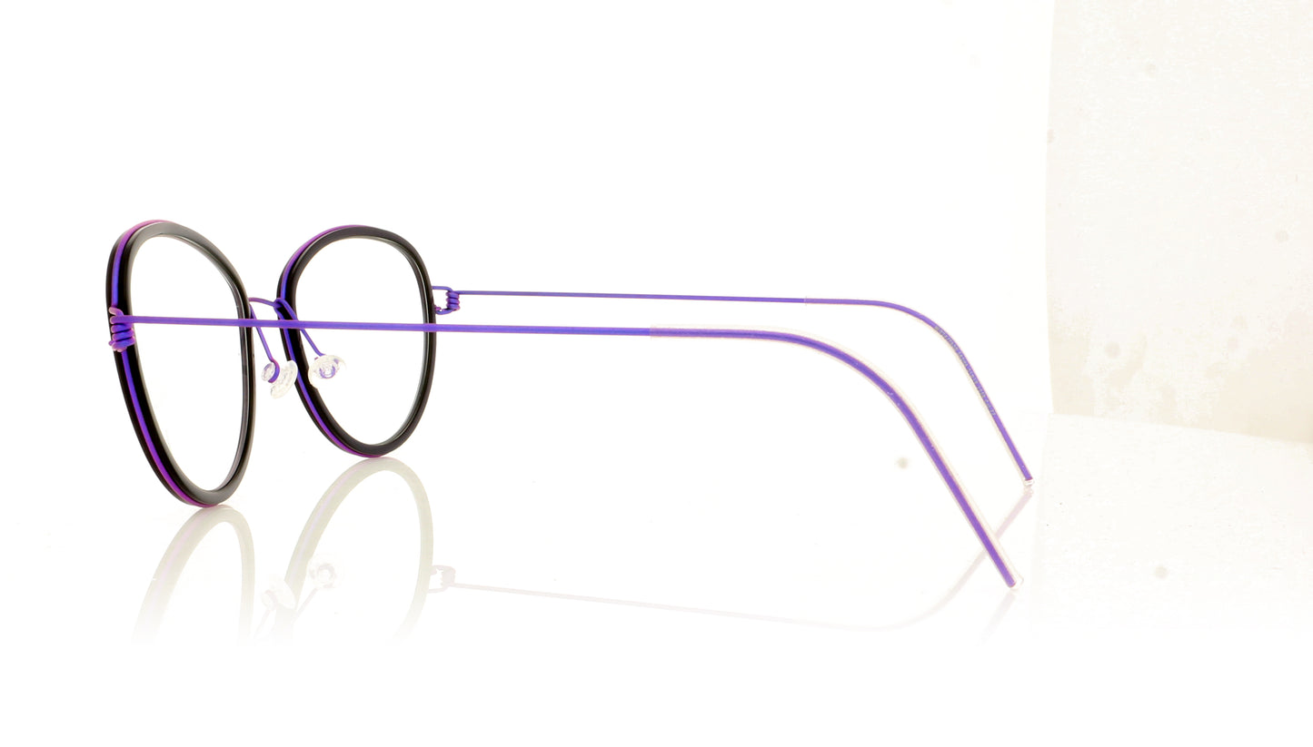Lindberg Air Rim Sasha 77 K1919 Purple Glasses - Side