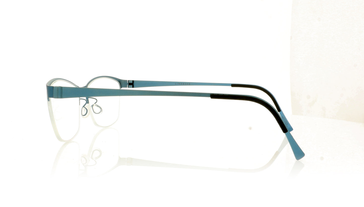 Lindberg Strip 7380 107 Blue Glasses - Side