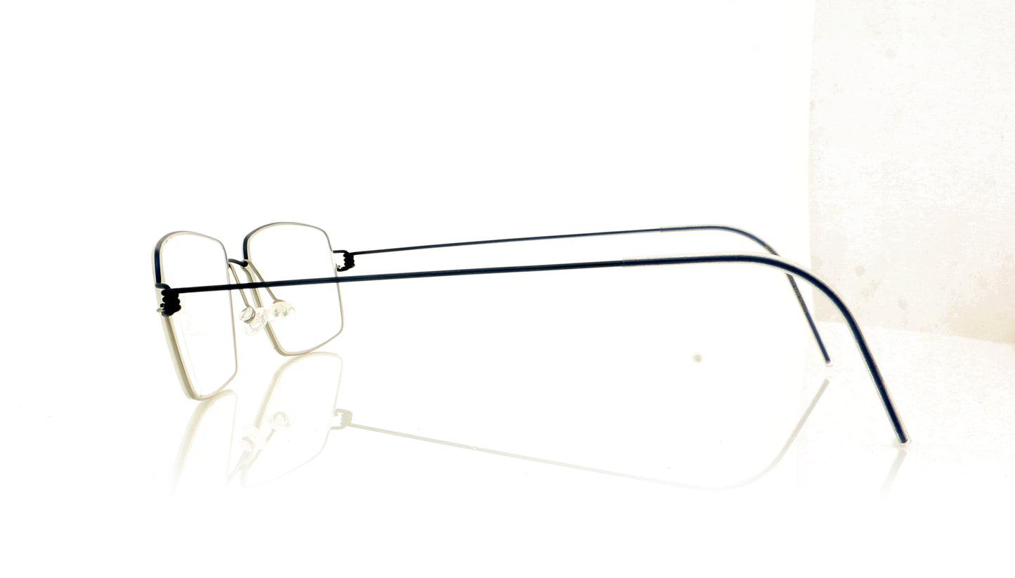 Lindberg Air Rim Tim U14 P10 Blue Glasses - Side