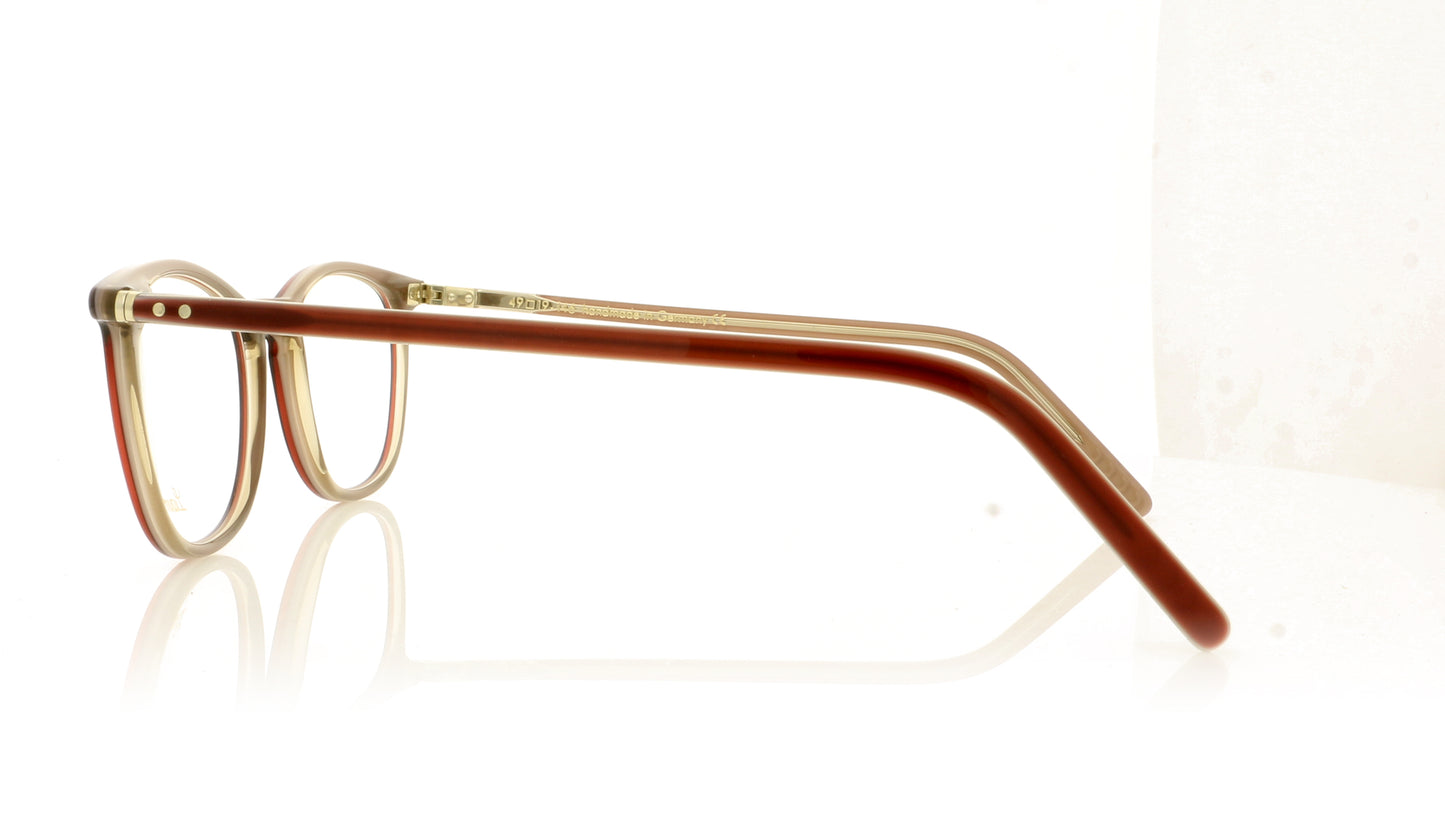 Lunor LU 234 6 Red Glasses - Side