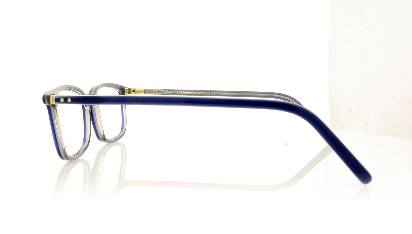 Lunor LU 232 5 Blue Glasses - Side