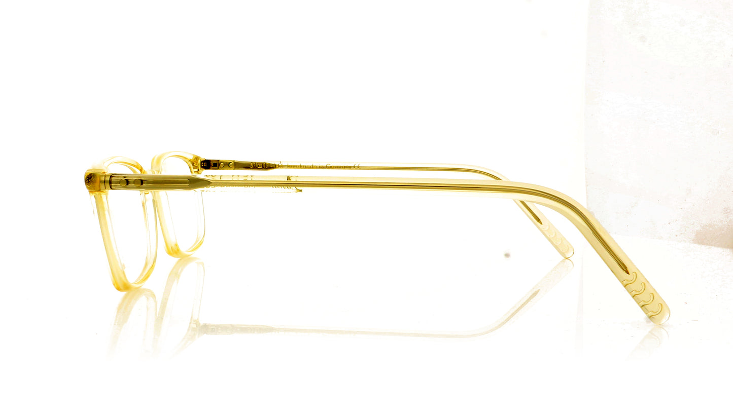 Lunor LU232 25 Smoked Crystal Glasses - Side