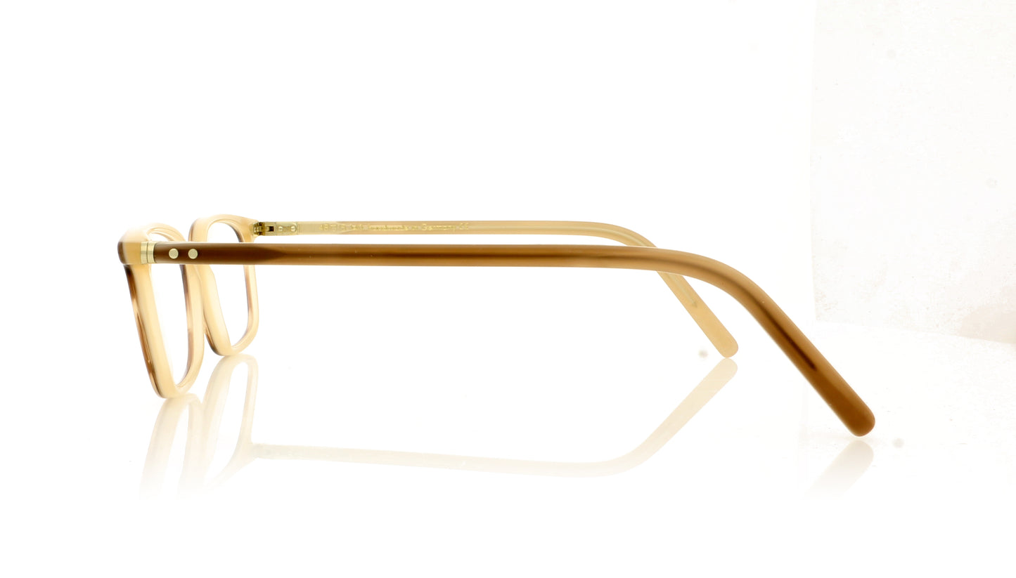 Lunor LU601 37 Brown Glasses - Side