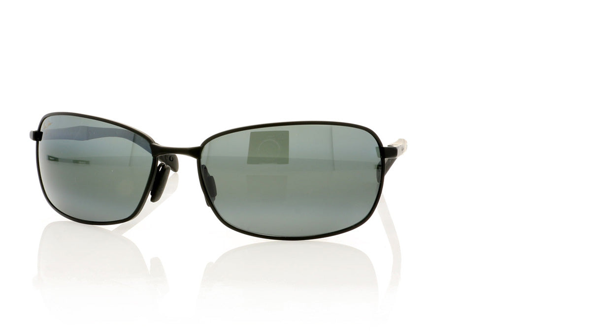 Maui Jim MJ240 2M Mj Matte Black Sunglasses - Side