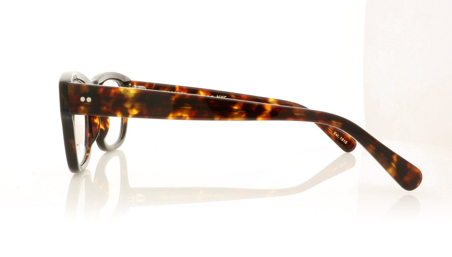 Moscot Nebb 2002-01 Tortoise Glasses - Side