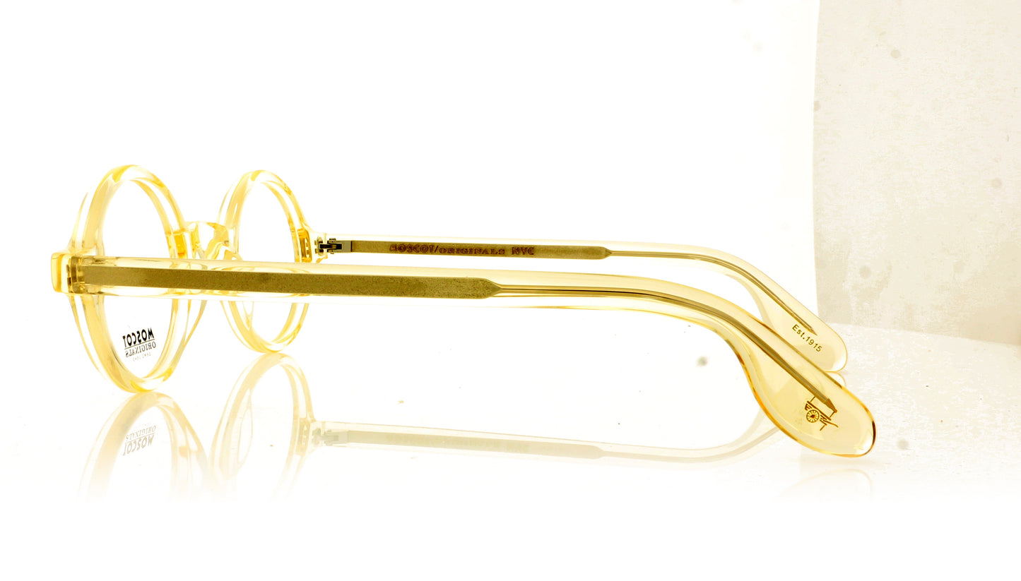 Moscot Zolman 600 Flesh Glasses - Side