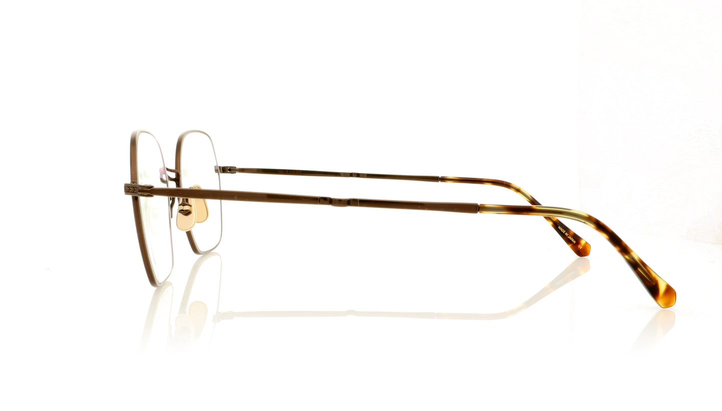 Mr. Leight Shi CG-TORT Chocolate Gold-Tortoise Glasses - Side