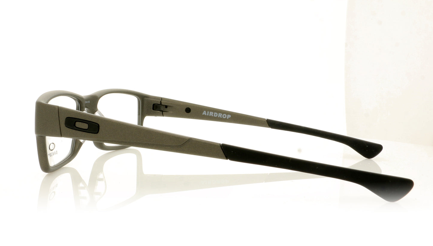 Oakley Airdrop 804612 Satin Lead Glasses - Side