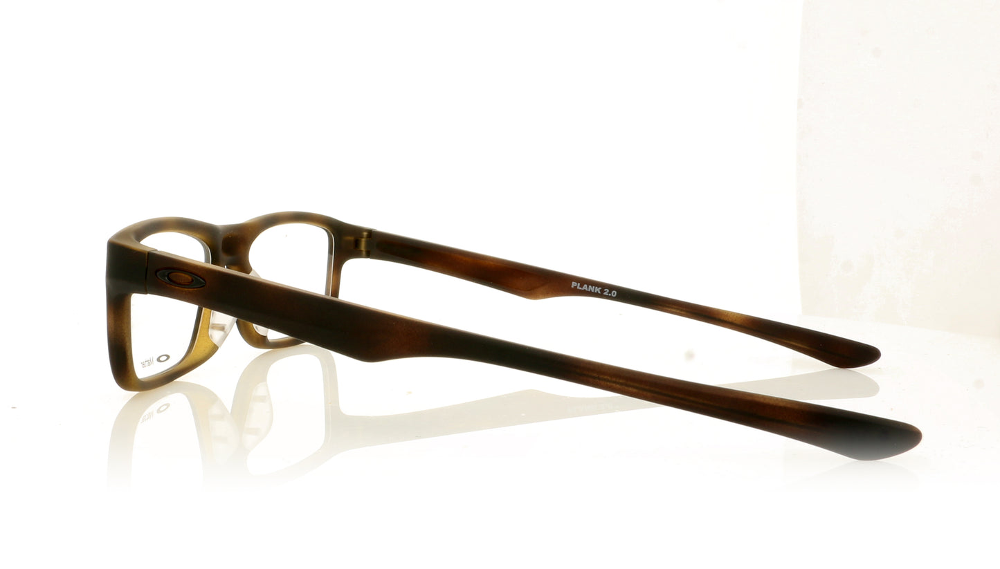 Oakley Plank 2.0 808104 Softcoat Tortoise Glasses - Side