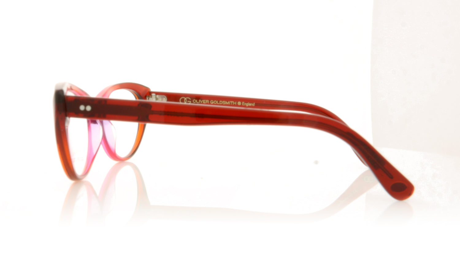 Oliver Goldsmith OL1035-02 2 Pink Glasses - Side