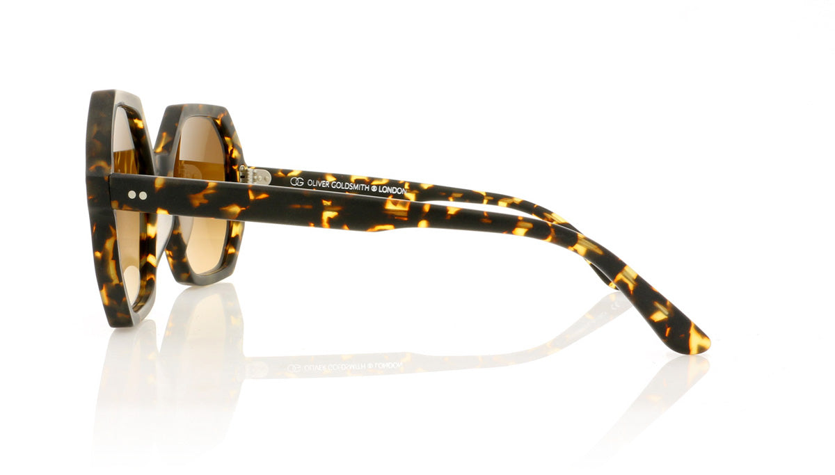 Oliver Goldsmith Yatton 3 Matte Speckle Sunglasses - Side