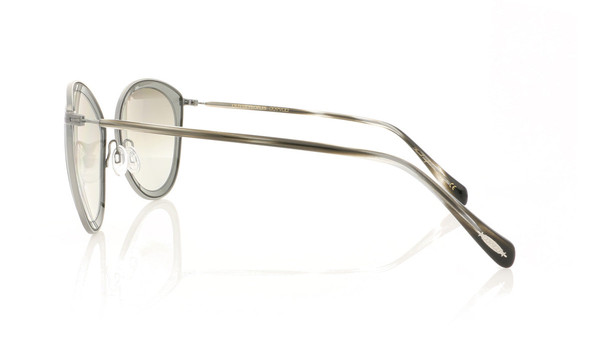Oliver Peoples Gwynne OV1178S 50416V Brushed Pewter Sunglasses - Side