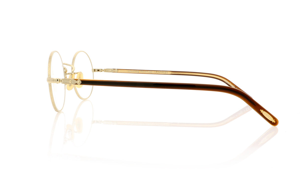 Oliver Peoples Overstreet 0OV1190 5035 Gold Glasses - Side