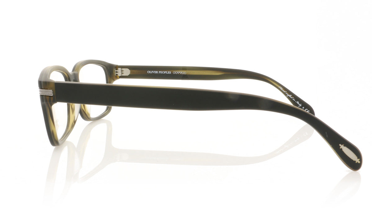 Oliver Peoples Jonjon 1282 Matte Black Glasses - Side