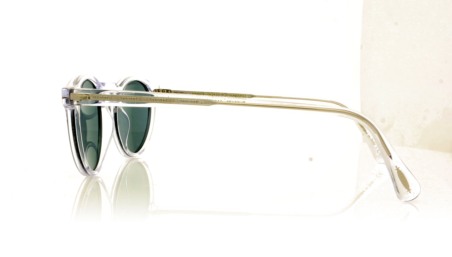 Oliver Peoples Gregory Peck Sun 1101R8 Crystal Sunglasses - Side