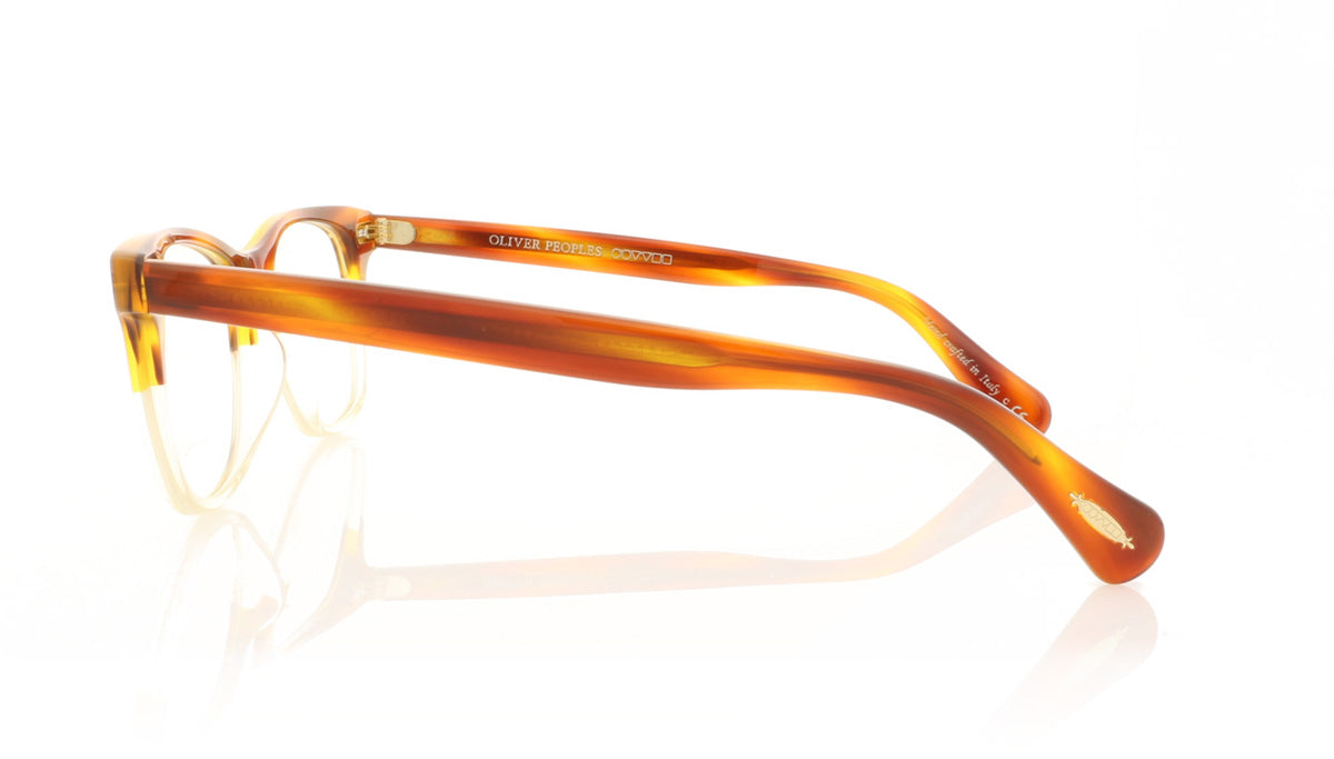 Oliver Peoples Ollie OV5268-U 1239 Amber Tort Glasses - Side