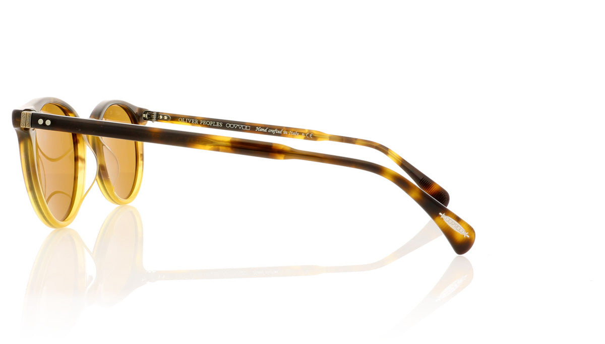 Oliver Peoples Delray sunglasses OV5314SU 1437N9 Vnt Brn Trt Sunglasses - Side