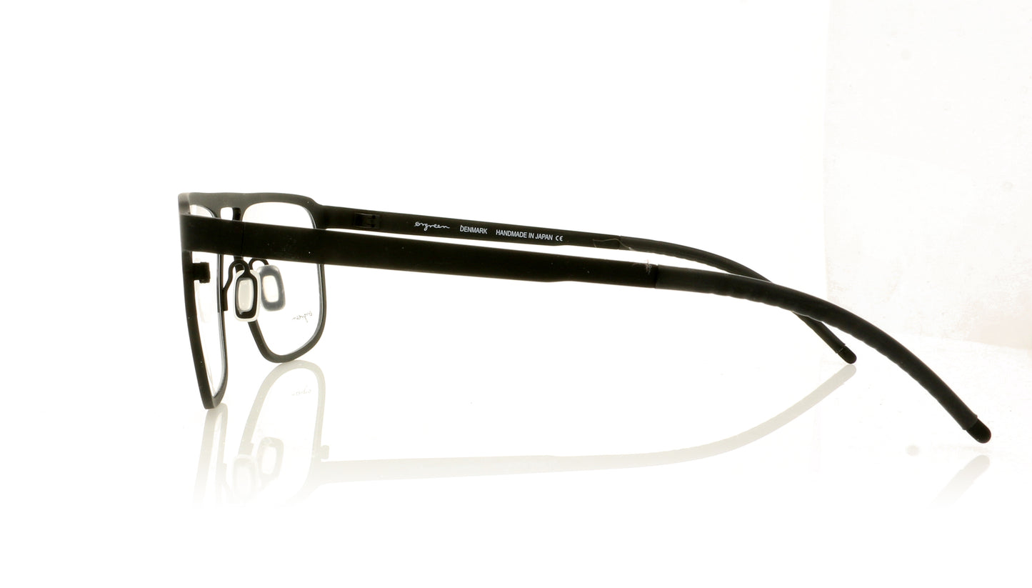 Ørgreen Crow 286 Black Glasses - Side