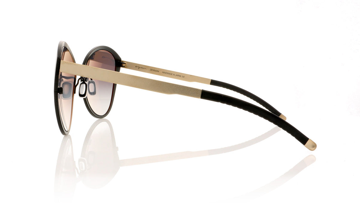 Ørgreen Sunbeam 703 Stardust Mat Black Tar Sunglasses - Side