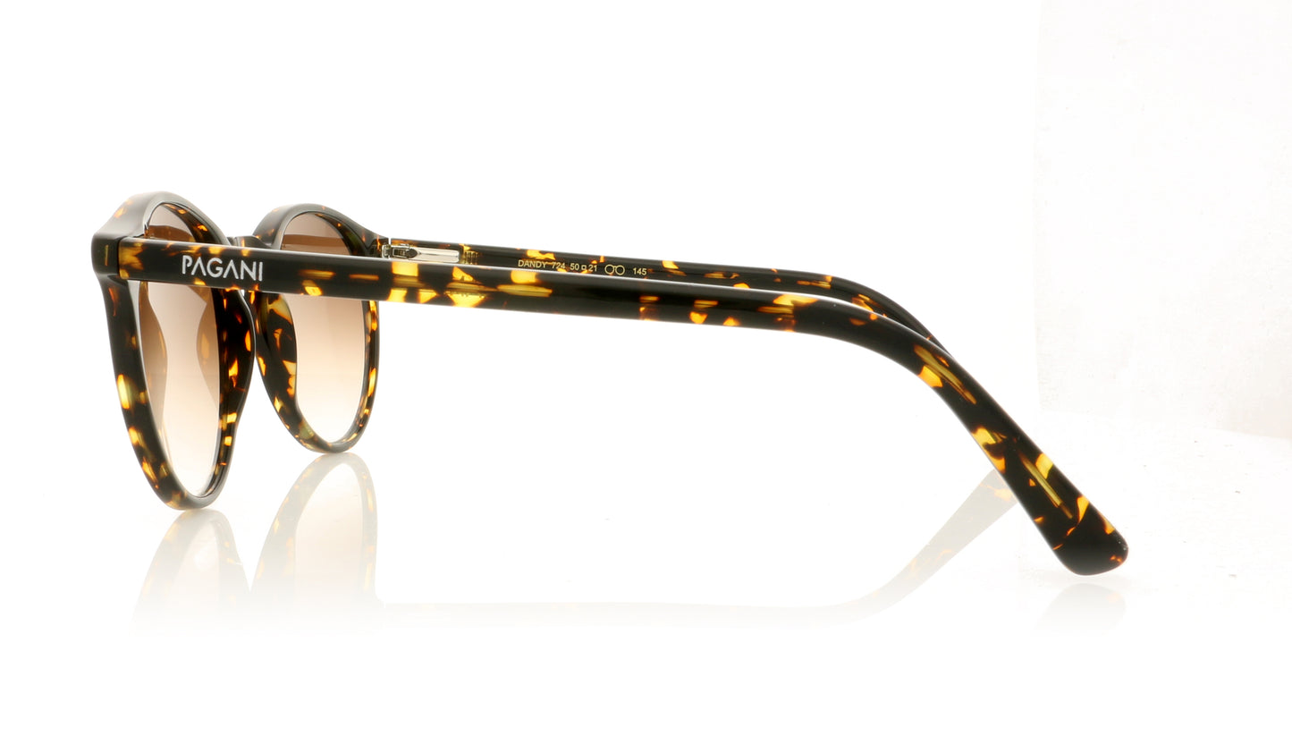 Pagani Dandy 724GB Dark Tortoise Sunglasses - Side
