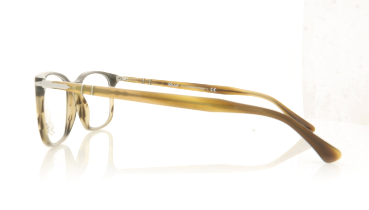 Persol 0PO3189V 1135 Striped Brown Glasses - Side
