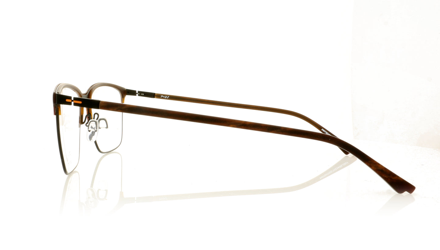 P+US C1804-B B Brown Glasses - Side