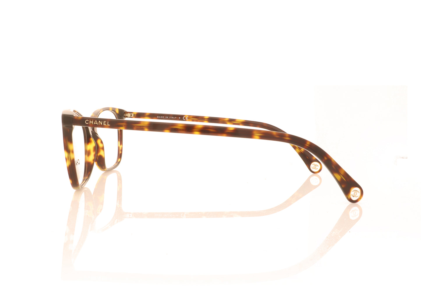 Chanel 0CH3414 C714 Dark Havana Glasses - Side