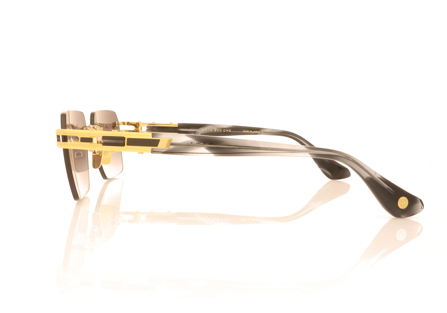 DITA EVO ONE A GLD-BLK Sunglasses - Side