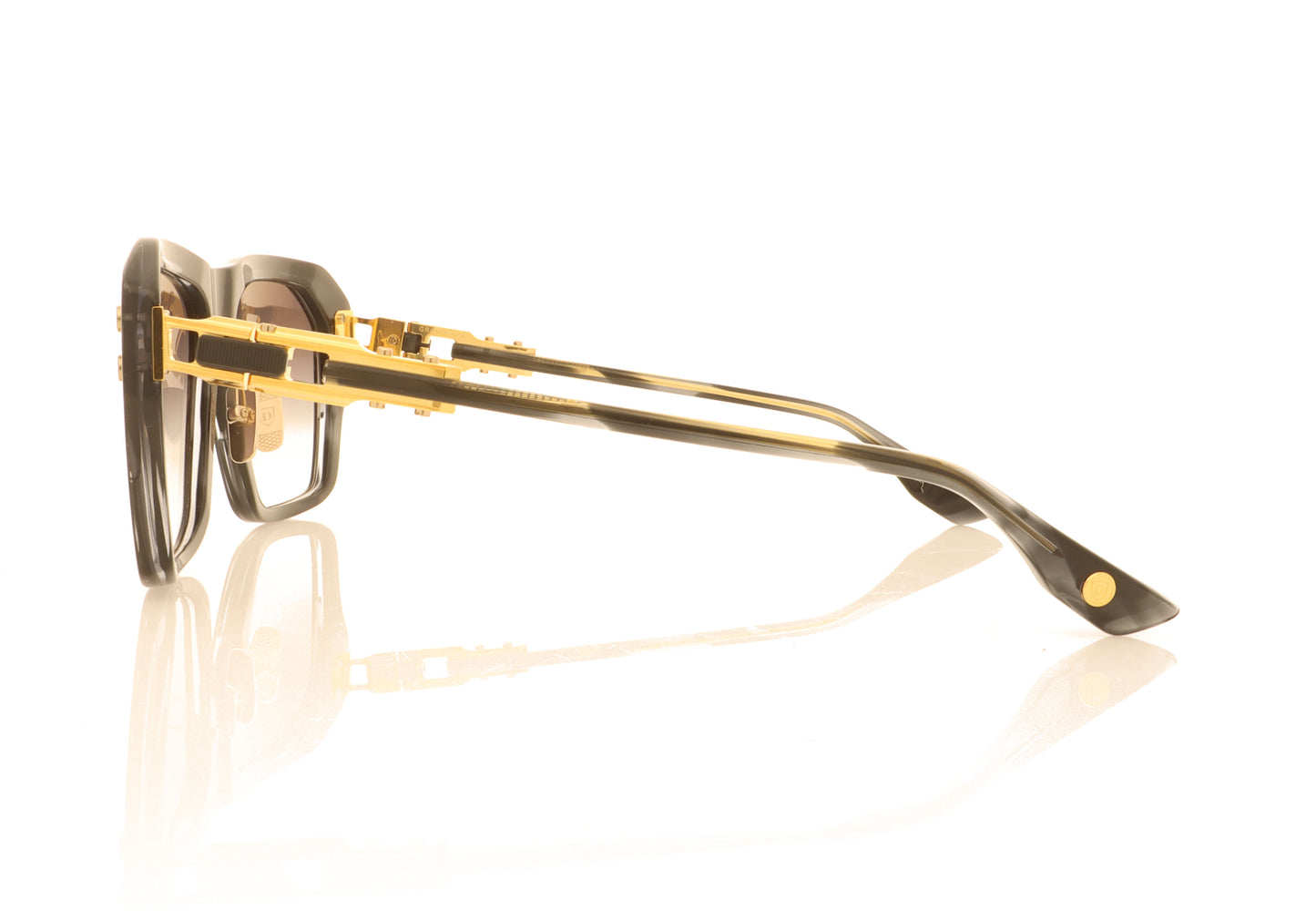 DITA DTS417 01 Black Grey Sunglasses - Side