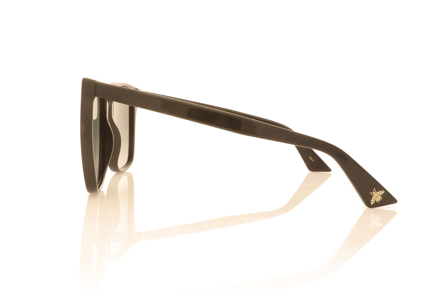 Gucci GG0022S 1 Black Sunglasses - Side