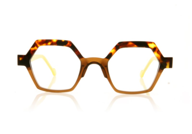 Anne & Valentin Pinky Tort Yellow 8A27 Glasses - 47mm | 47