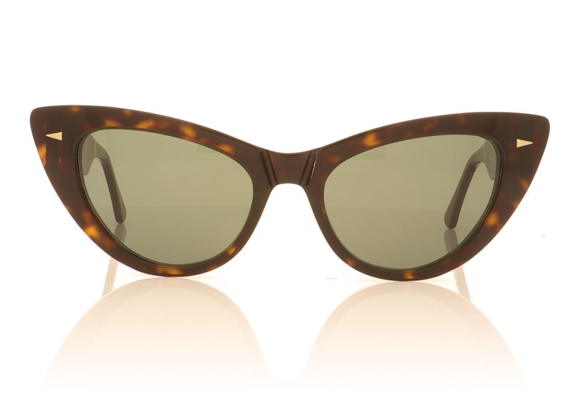 Ahlem Babylone Dark Turtle DT Sunglasses - 54mm | 54
