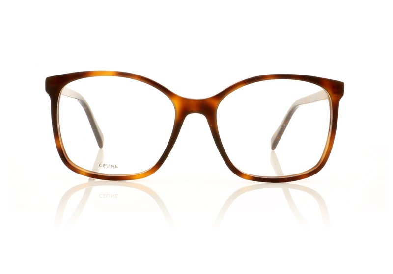 Celine CL50027I Light Havana 56 Glasses - 55mm | 55