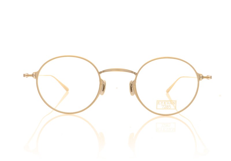 Eyevan 7285 186 Gold 901 Glasses - 43mm | 43