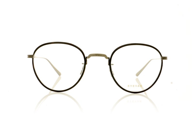 Eyevan 7285 Jonathan EV Jonathan Black P-C Glasses - 47mm | 47